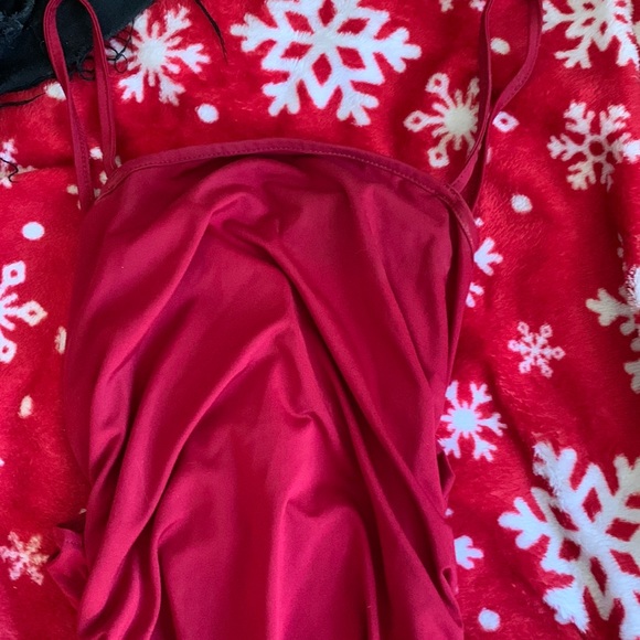 Red soft dress, never worn - Picture 1 of 3